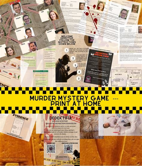 murder mystery packet|Iba pa.